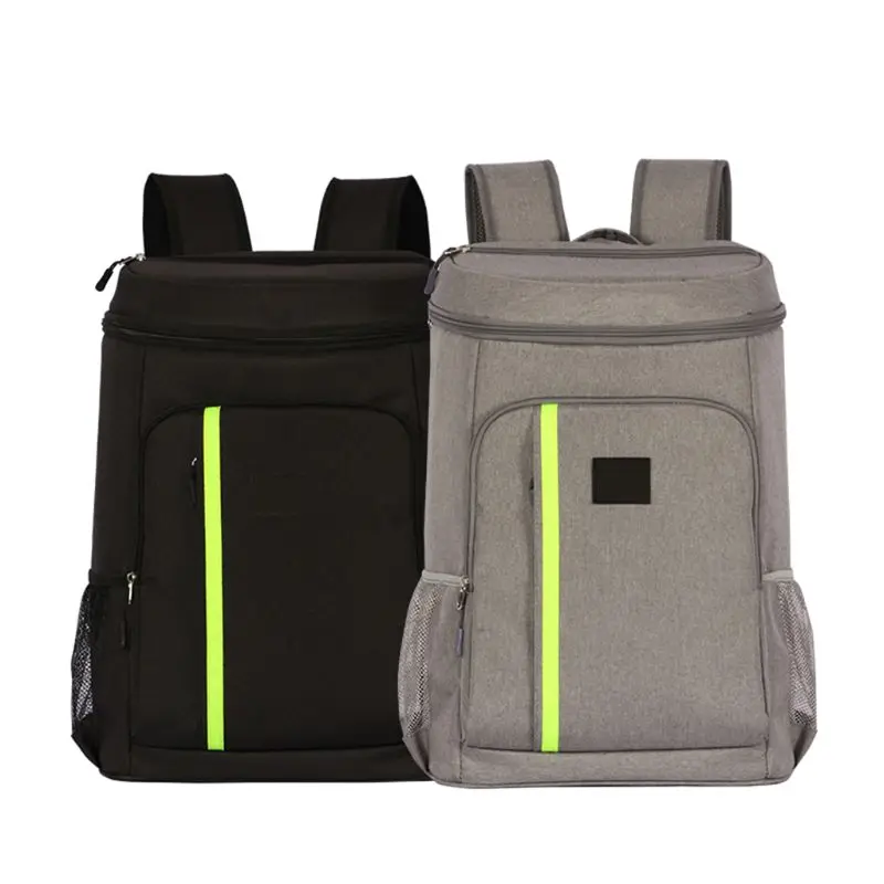 

Insulated Ice Cooler Large Backpack Picnic Camping Rucksack Beach Cooling Beer Insulation Thermal Bag With Bottle Opener