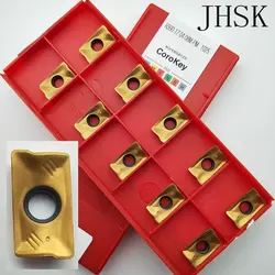 10 шт. R390-170408M-PM 1025 фрезерные лезвия вставки для стали