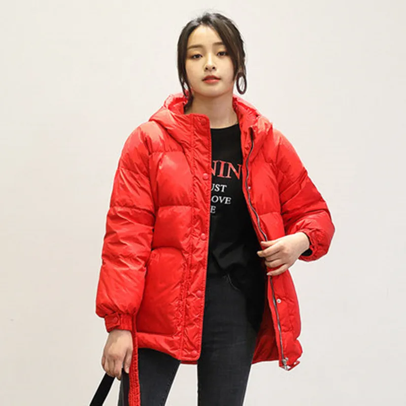 Women's Winter Jackets Fashion Collar Women's Down Jacket 2019 Winter New Short Paragraph Down Jacket Sweet Coat Female  S M L (9)