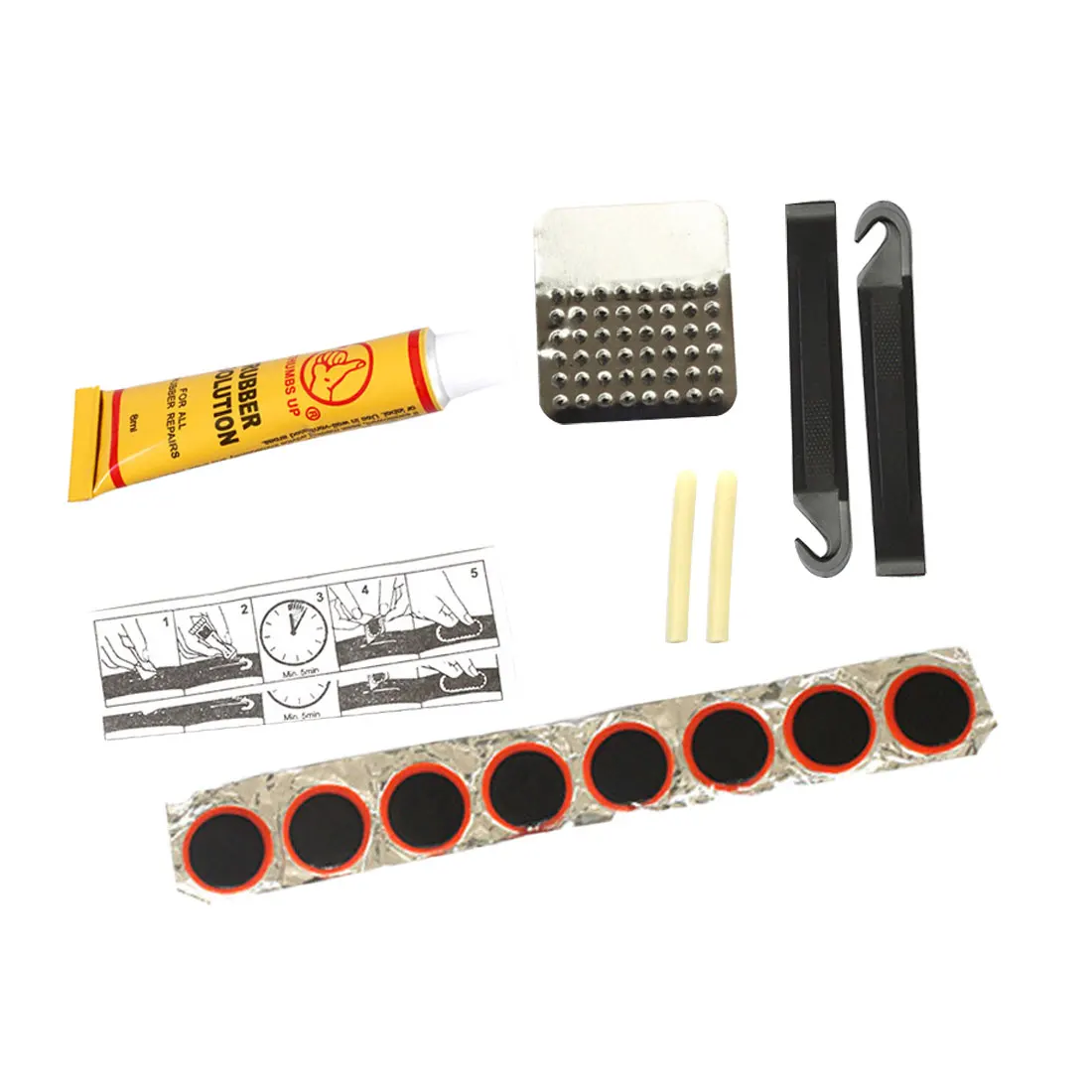 New Arrival 1 Set Mtb Mountain Bike Cycling Bicycle Tyre Glue Outfit Patch Lever Puncture Repair Kit Rubber Tools huismerk kopen in de aanbieding New Arrival 1 Set Mtb Mountain Bike Cycling Bicycle Tyre Glue Outfit Patch Lever Puncture Repair Kit Rubber Tools huismerk kopen in de aanbieding