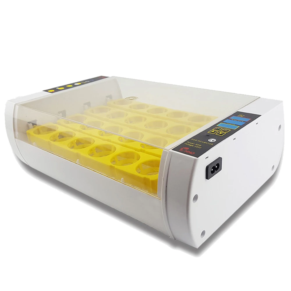 

Egg Incubator 24 Digital Clear Egg Turning Incubator Hatcher Automatic Temperature Control Energy-Saving Egg Hatchery Machine
