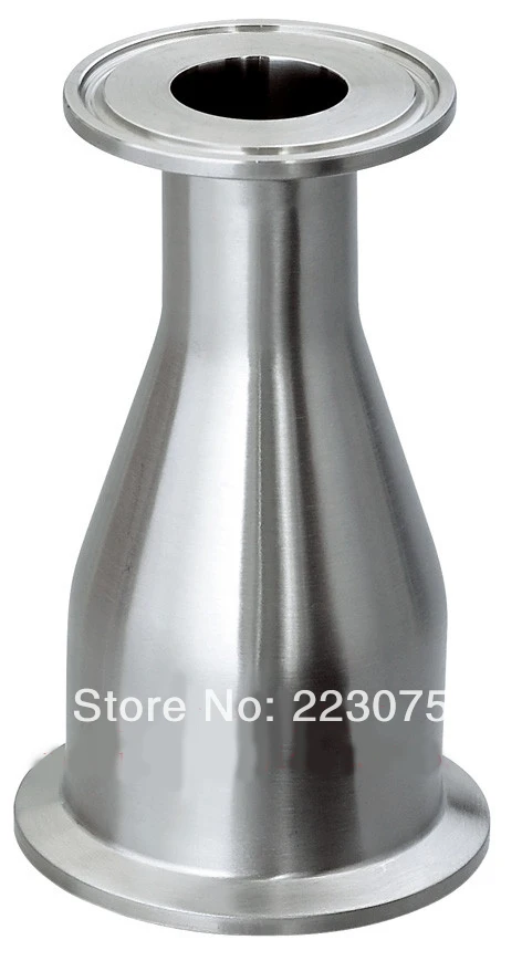 

New arrival  SS304 sanitary OD 57 x 51mm 2-1/4x2'' Sanitary Ferrule Reducer Fitting SS304