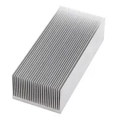 Алюминиевый радиатор Охлаждающая пластина для радиатора 150x69x37 мм Серебряный тон