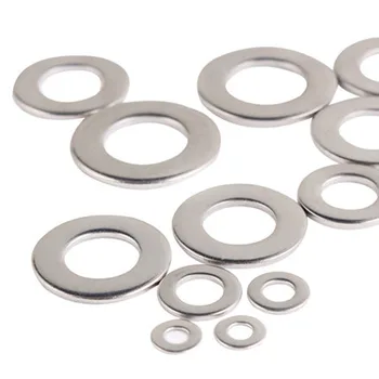 

10pcs M12 M14 M16 washer meson Metal enlarged flat gasket 304 stainless steel thickness 2mm-3mm Outer diameter 16mm-30mm