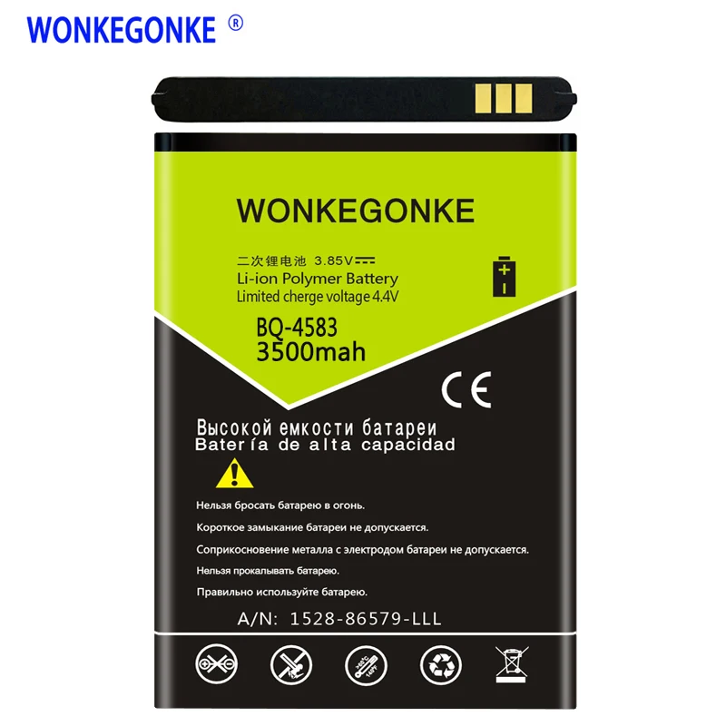 WONKEGONKE для BQ BQ-4583 Fox power батарея сотового телефона Высокое качество батареи
