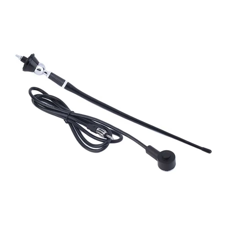 

16" Swivel Universal Car Antenna Auto Roof Fender Radio FM AM Signal Antenna
