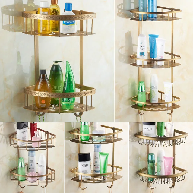 US $36.65 |Badezimmer Regale 2 Schicht Antike Metall Dusche Ecke Regal Wandhalterung Shampoo Lagerung Regal Rack Bad Warenkorb Halter in Badezimmer ... US $36.65 |Badezimmer Regale 2 Schicht Antike Metall Dusche Ecke Regal Wandhalterung Shampoo Lagerung Regal Rack Bad Warenkorb Halter in Badezimmer ...