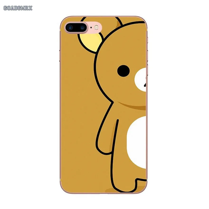 Мягкие чехлы для Xiaomi Redmi 2 S2 Note 6 7 6A Mi 8 Lite 9 SE Pro Max 3 Mix S Pocophone F1 Original Rilakkuma Bear