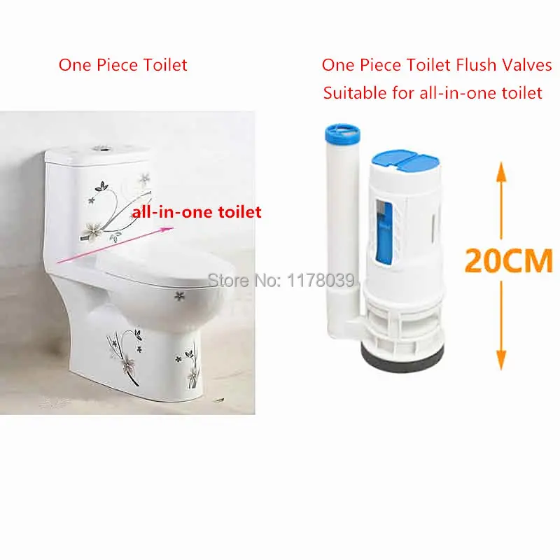 20cm flush toilet drain valve,Toilet water tank drain valve,One Piece