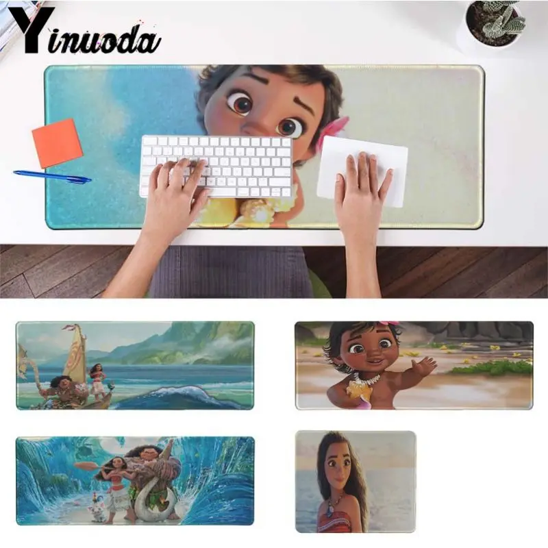 

Yinuoda Princess Moana cartton Beautiful Anime Mouse Mat large mouse pad gaming pc desk mat
