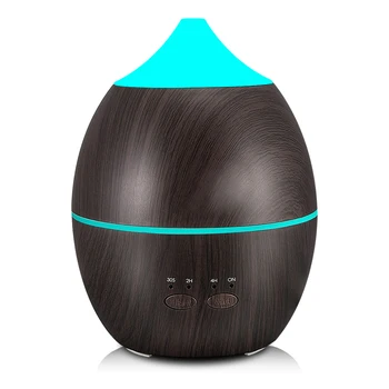 

ejoai 300ml Humidifier Aroma Diffuser Aromatherapy Wood Grain Essential Oil Diffuser Ultrasonic Cool Mist maker for Office Home