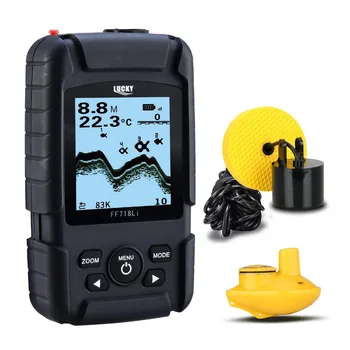 

FF718LiD Fish Finder Sonar Wireless Pesce Ice Fishing Finders For Ice Ocean Waterpoorf FindFish Deeper Sensor Echo Sounders Lur