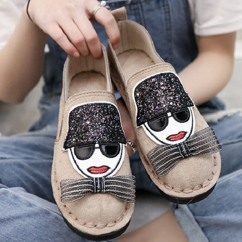Plat 2018 Et 1 Chaussures Toile Nouveau Printemps Mode Automne Mou Fond Casual 2 Féminine 3 De Antidérapant Iw1rIq5Cx