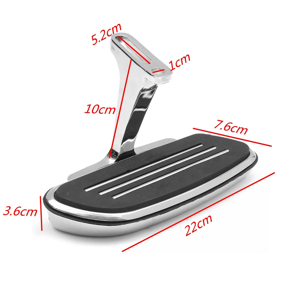 1 пара мотоциклетная Подножка для ног хромированная задняя пассажирская ножная доска и кронштейн держатель для Touring моделей 1993
