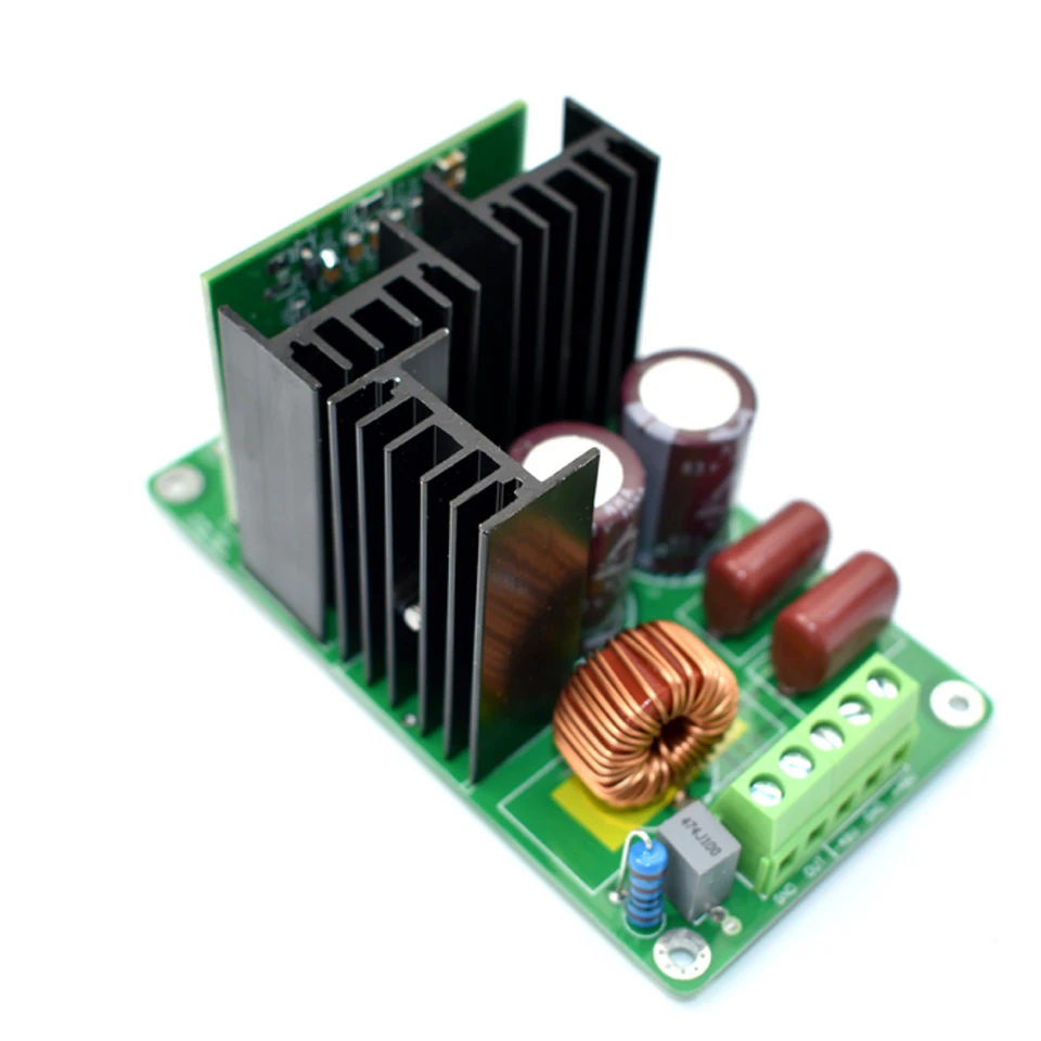 

IRS2092 Mono Digital Power Amplifier Board Amplificador 500W High Power 4~8 ohm Home Power Amplifiers Board DC 40-63V A1-003