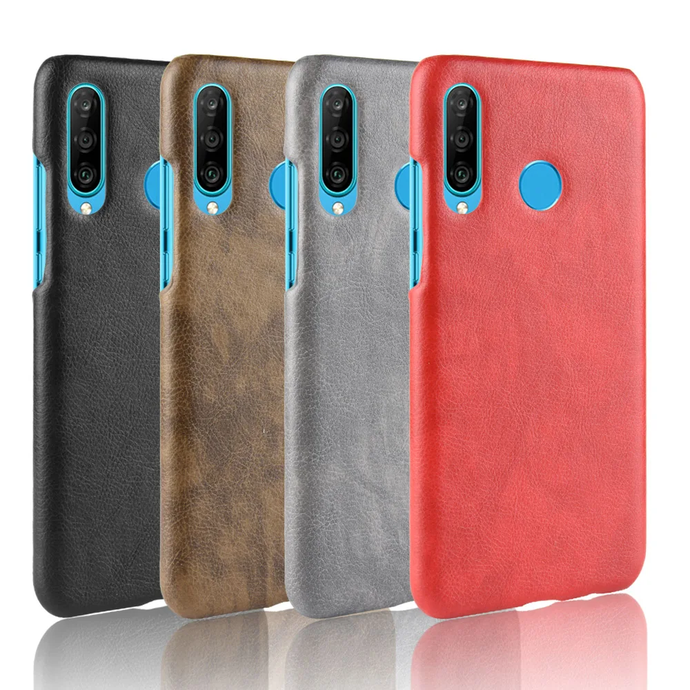 Для Huawei Honor 10i ударопрочный Роскошный Жесткий чехол из искусственной кожи для HRY