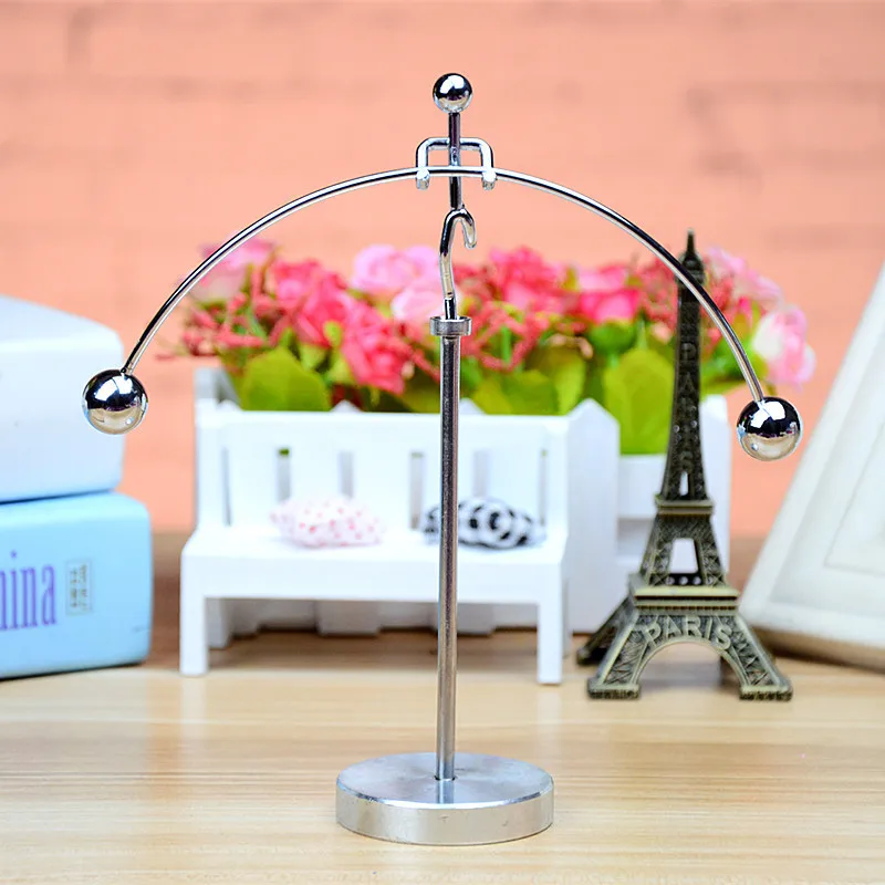 

Early Fun Development Educational Desk Toy Gift Newtons Cradle Steel Balance Ball Physics Science Pendulum toys for children