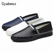 Мужские мокасины; модные мужские лоферы из натуральной кожи на плоской подошве; повседневная обувь; мягкая обувь для вождения; тонкие туфли в горошек без застежки; zapatos hombre