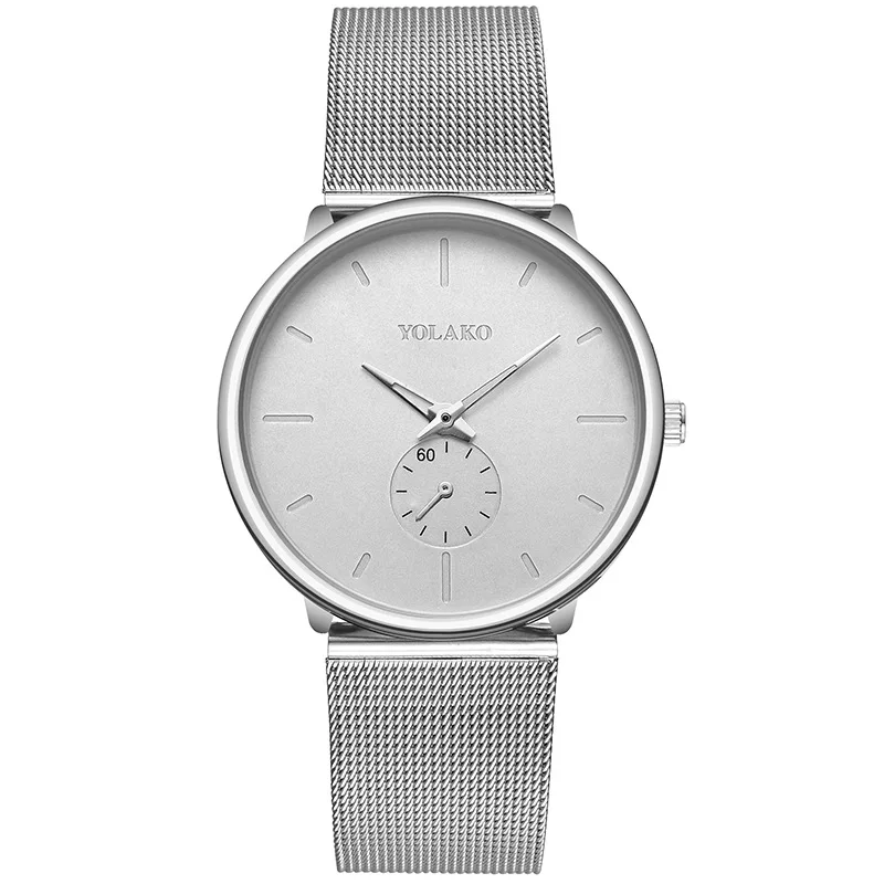 

Men's Watch Amazon Sell like Hot Cakes Quartz Watch Fashion Men's Business Versatile Gift Table High-Grade 2 Eyes 3 Needle Whole