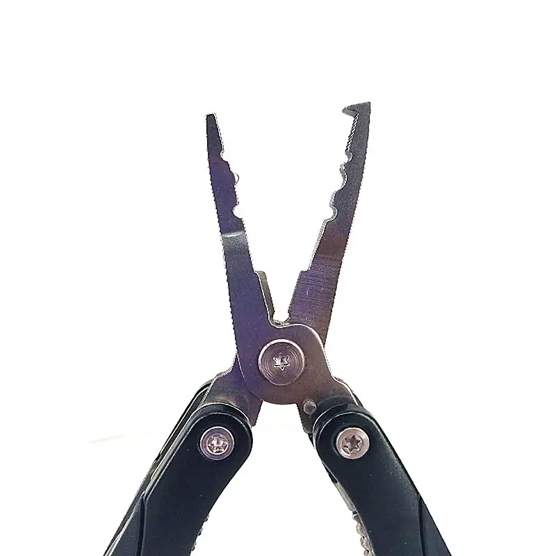 Рыболовные плоскогубцы многофункциональный инструмент оплетка линия приманка резак крюк для удаления снастей многофункциональный кемпинг безопасные плоскогубцы складной нож