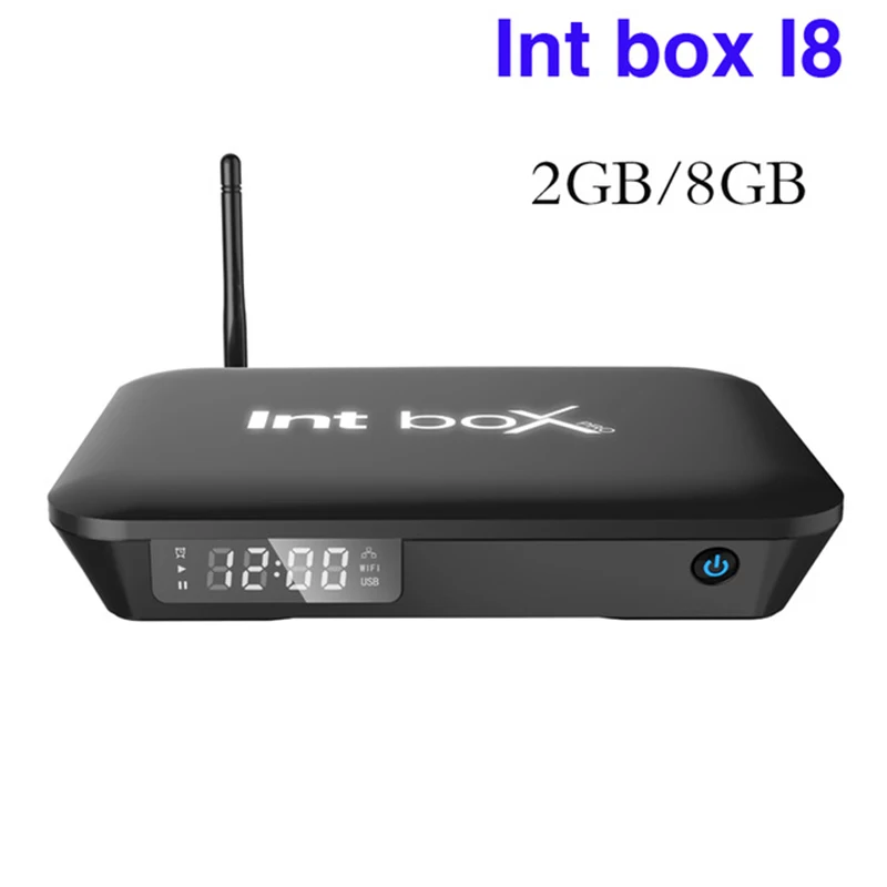 

Intbox I8 Android 6.0 Marshmallow TV Box Amlogic S912 Octa Core 2GB 8GB Dual WIFI Bluetooth 4.0 1000M Ethernet SPDIF/IEC958