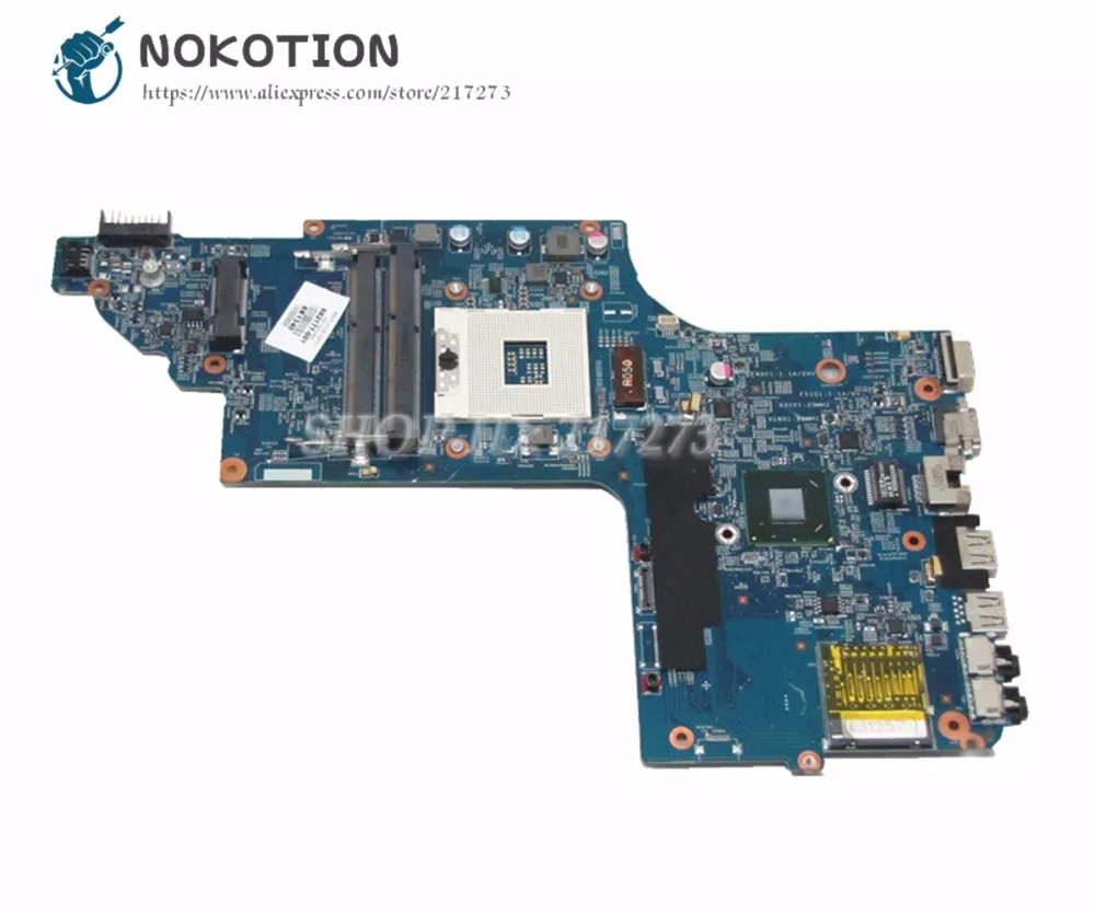NOKOTION 682177 501 001 для HP pavilion материнская плата ноутбука и UMA MB 48.4ST04.021 DDR3|Материнские