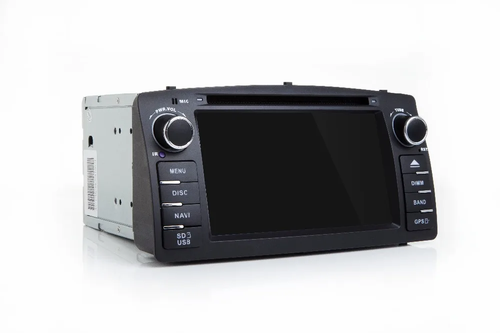 Cheap free shipping HD Android 8.1 car dvd player For Toyota Corolla E120 BYD F3 2 Din Car GPS stereo GPS WIFI Car radio navigation 4