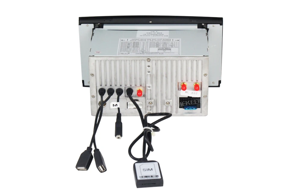 Excellent 4G SIM 8.8" 2G RAM Android 7.1 Car DVD Radio Multimedia Player GPS for VW Touareg 2004- 2011 4G MODEM GPS Radio Navigation 9