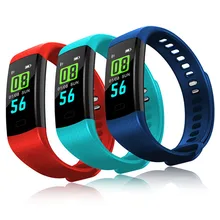 Цветной экран умный Браслет фитнес-трекер пульсометр сна Шагомер Спорт Водонепроницаемый трекер физической активности приложение Bluetooth