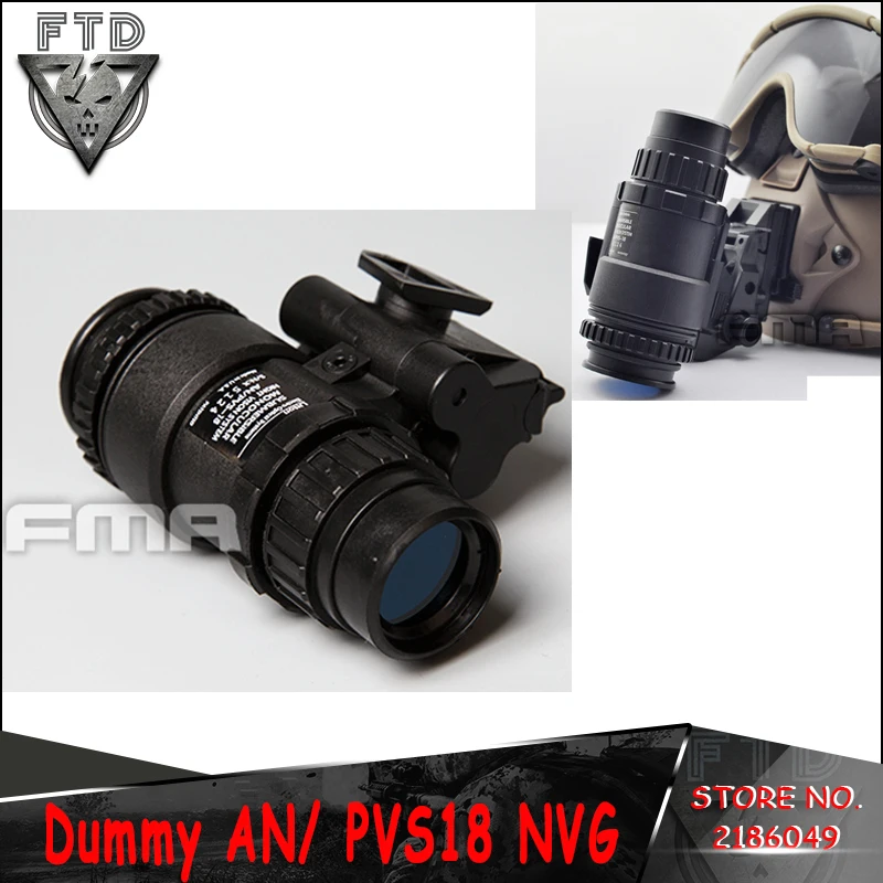

FMA Tactical Helmet Accessory Dummy Night Vision AN PVS18 NVG No Function Model Airsoft Toy TB388