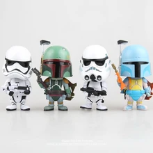 Disney Star Wars 4 стиля Боба Фетт Q версия 10,5-11,5 см фигурка коллекция украшений аниме игрушки модель для детей подарок