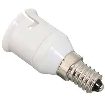 

Conversion Lamp Holder Convertor Adapter E14 To B22 Lamp Base Socket LED Light Bulb Lamp Bases 220-230V White
