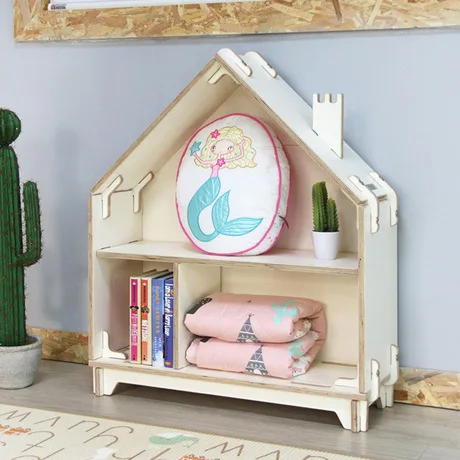 wooden baby bookshelf