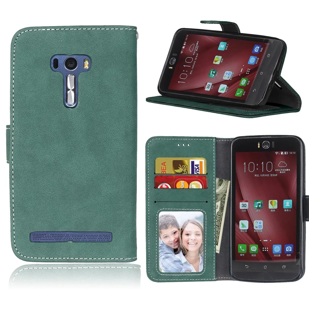 

Leather Flip Phone Cases for Asus Zenfone Selfie ZD551KL cover case Embossed Butterfly Wallet for coque Zenfone Selfie ZD551KL