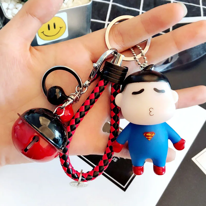 

Fashion Keychains Kawaii Revenge Alliance Key Chain Ring Anime Totoro Keychain Creative Trinket Charm Women Girl Kids Keyring