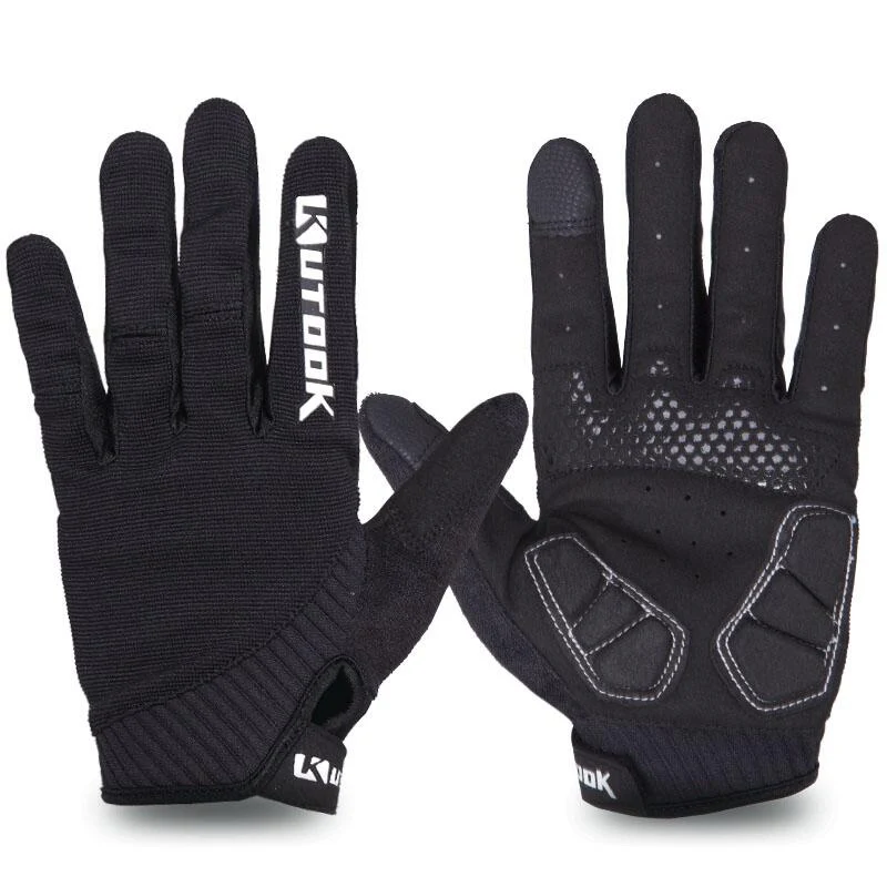 Full Finger Touch Screen Cycling Gloves Road MTB Mountain Bike Gloves Bicycle Outdoor Sport Gel Pad Gloves Breathable Equipment