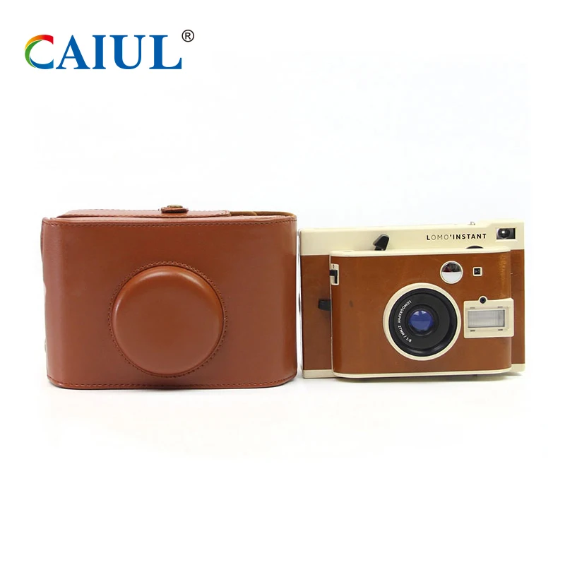 Винтажные сумки CAIUL из искусственной кожи для камеры lomographic LOMO Li100 Li800w/b/lux/vt/xol