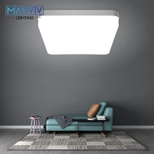 Светодиодный панельный светильник s круглый квадратный высокой мощности AC220V супер яркий широкий диапазон SMD2835 современный светильник теплый белый холодный белый для спальни