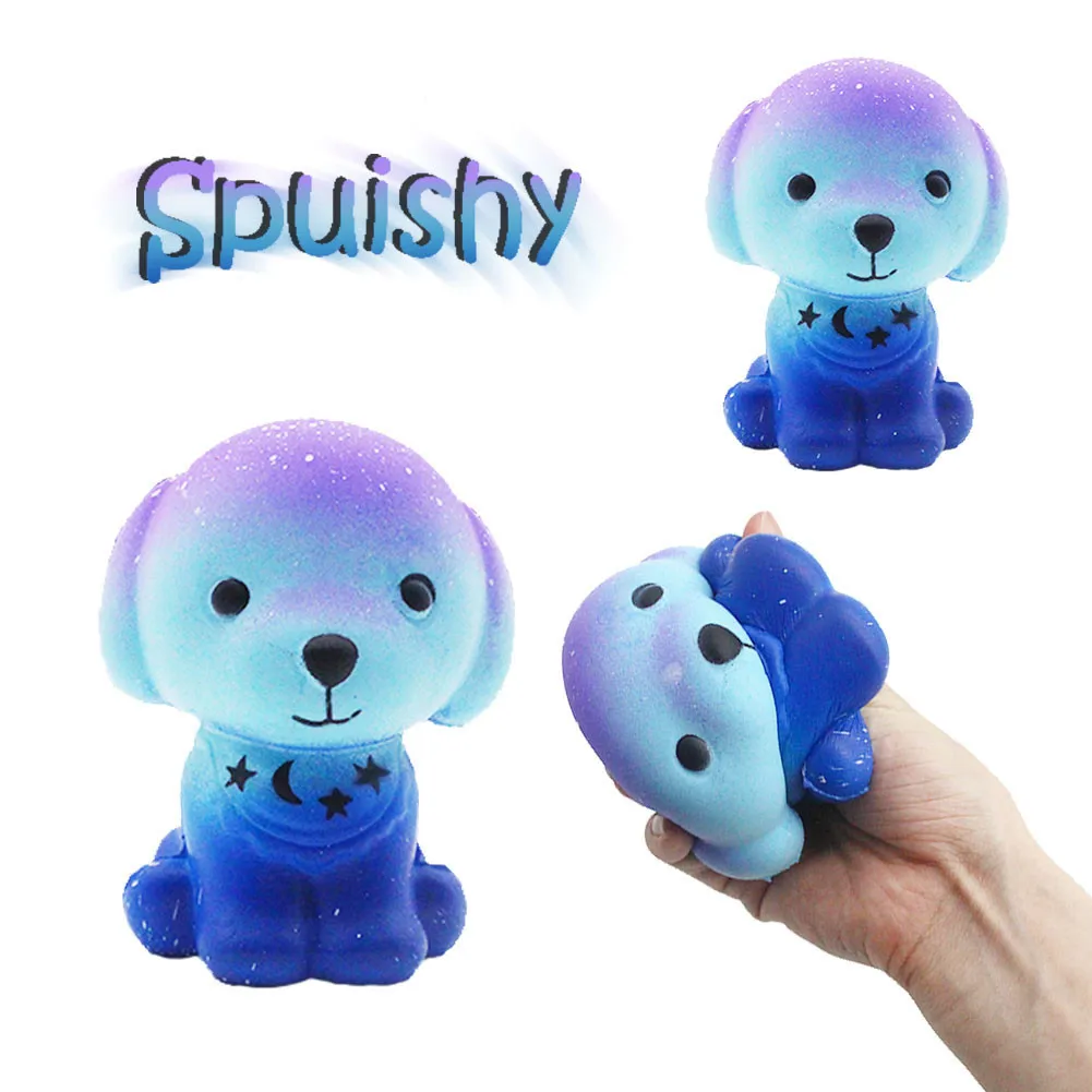 2018 Горячий Новый Squishies Galaxy щенок замедлить рост мультфильм крем Ароматические стресса игрушки Aug15