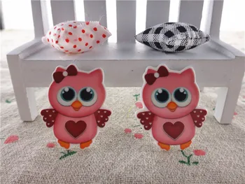 

17121702, flat back planar resin 10pcs/lot owl and animals flatback planar resins for kids diy decoration crafts accessories
