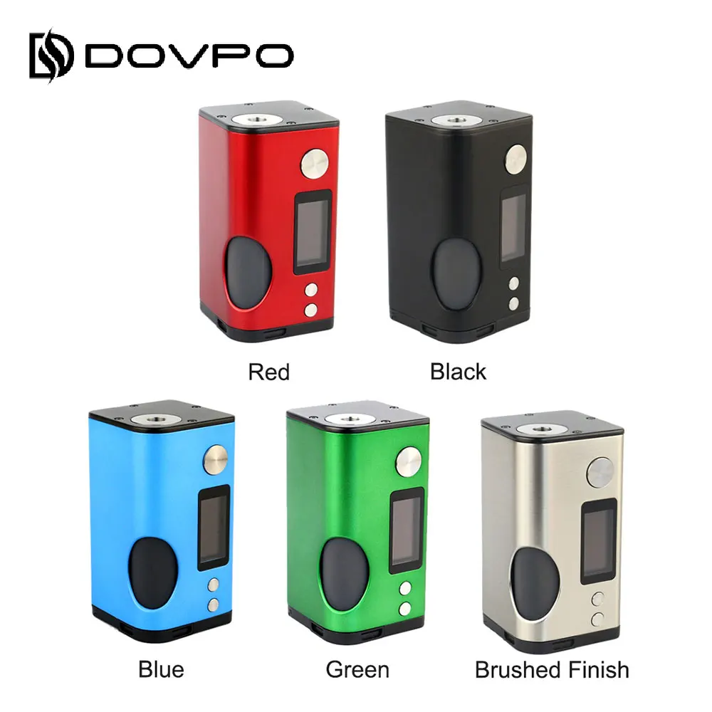 

Original Dovpo Basium 180W VV Squonk MOD with 6ml Squonk Bottle Capacity 180W Output Support VV/VW Mode Vs DOVPO VEE / Cylon Mod