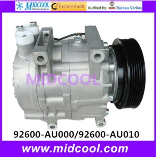 

HIGH QUALITY AUTO AC COMPRESSOR CWV615M/CSV13 FOR 92600-AU000/92600-AU010 92600AU000 92600AU010