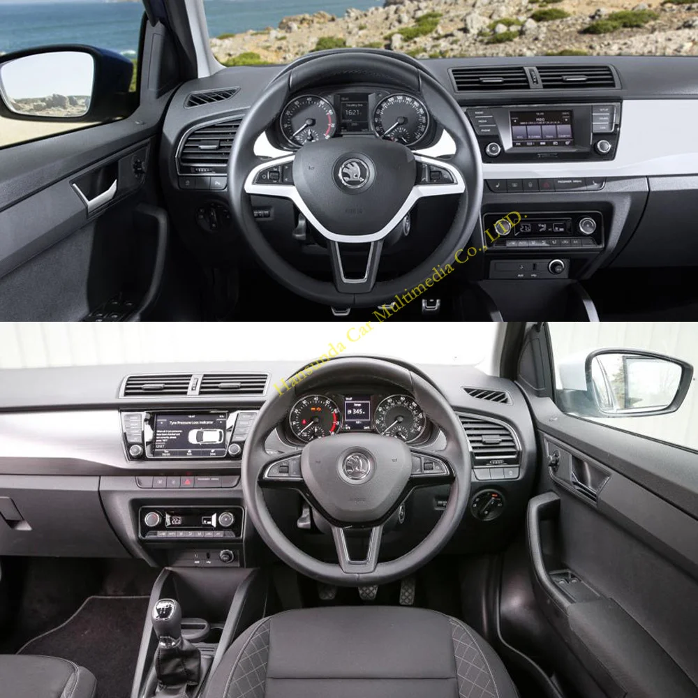 9 дюймов 1024*600 Android 7 1 автомобильный ПК плеер для Skoda Fabia 2015 2016 2017 2018 с Радио RDS DAB + 3G 4G