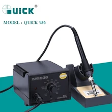 SCHNELL 936 110 V/220 V ESD Sicher Löten Station 60W Einstellbare Temperatur Elektrische Solder Eisen Anti- statische BGA Rework Station