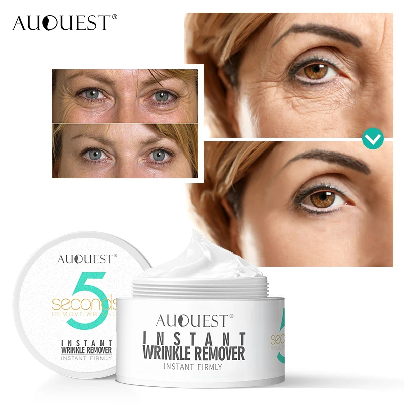 

Hot Selling AuQuest Peptide Wrinkle Cream 5 Seconds Wrinkle Remove Skin Firming Ageless Tighten Moisturizer Face Cream Skin Care