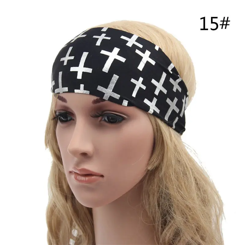 Bohemia Wide Headband Bandanas Print Floral Flower Hairband Head Wraps