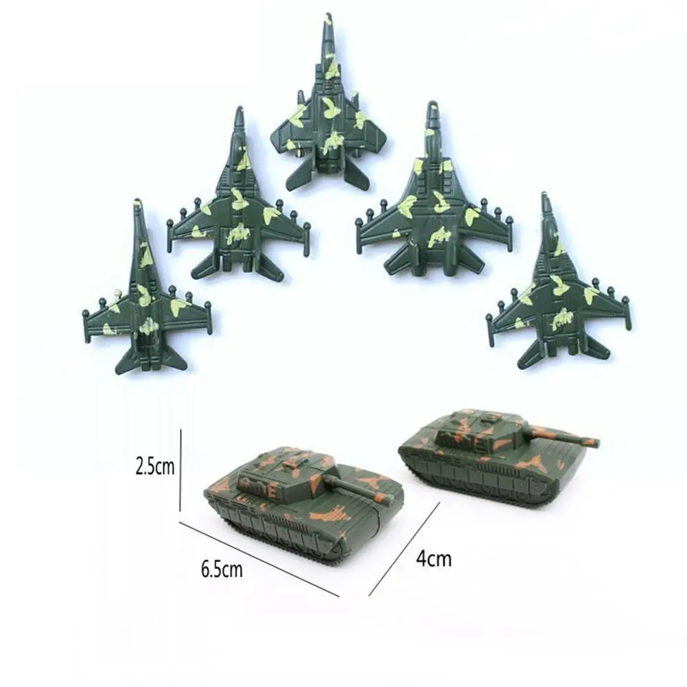  307pcs/lot Soldier Model Toy Military Plastic Army Men Figures Accessories Educational Toys for Chi