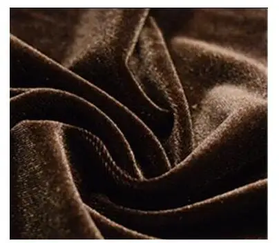 Винтаж для весны и лета, новинка, модное бархатное платье-трапеция Для женщин три четверти рукав велюр шелковые пикантные вечерние платье размера плюс 7XL черный - Цвет: brown