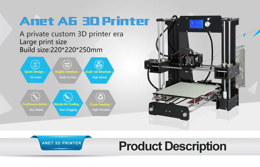 Anet ET4 E10 A8 A6 автоматическое выравнивание A8 3d принтер комплект DIY легко собрать Reprap Prusa i3 Impressora 3d принтер с PLA нитью