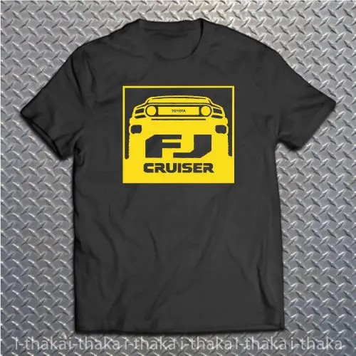 

New 2019 Hot Summer Casual Printing RARE FJ CRUISER 4x4 Off Road Racer New Black S S-5XL Tee Shirt